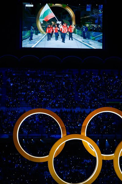 Церемонията по откриване на Зимните олимпийски игри в Милано Кортина1