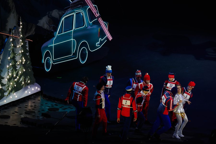 Церемонията по откриване на Зимните олимпийски игри в Милано Кортина1