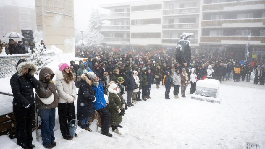 Отново пламъци в Кран Монтана: Пожар избухна на мястото на голямата трагедия