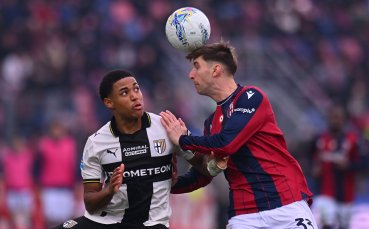 В мач с два червени картона Парма надви Болоня в самия край