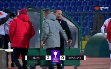 ЦСКА - ЦСКА 1948 2:0 /репортаж/