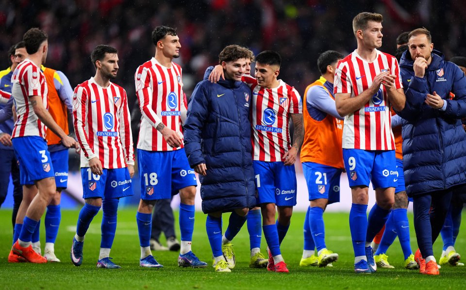 Атлетико Мадрид Барселона1