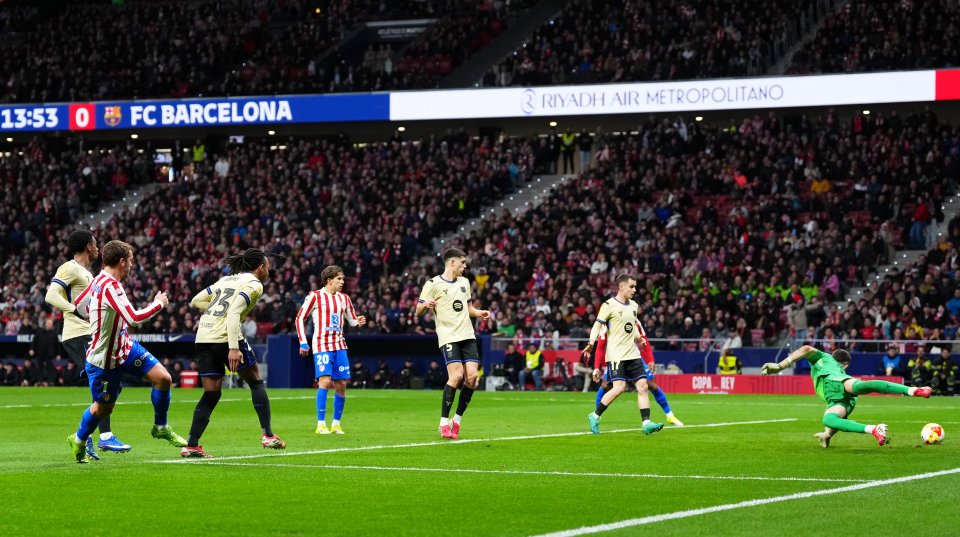 Атлетико Мадрид Барселона1