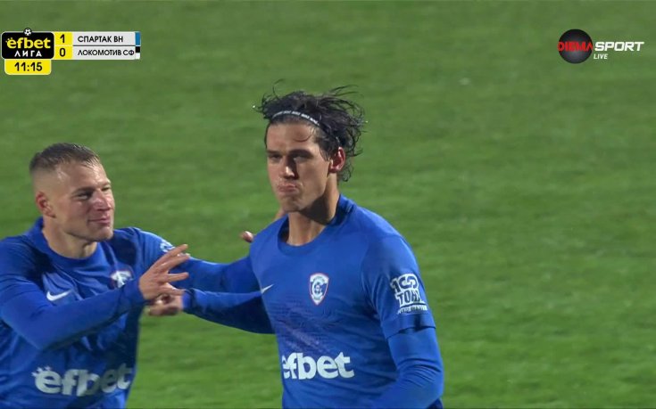 Спартак Варна - Локомотив София 0:0 /първо полувреме/