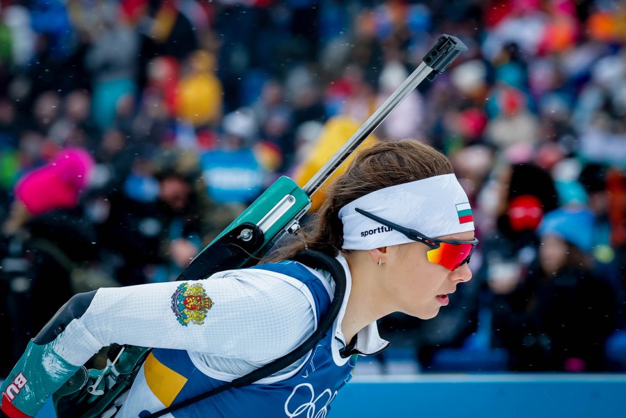 Биатлон спринт 7 5 км при жените на Зимните олимпийски1