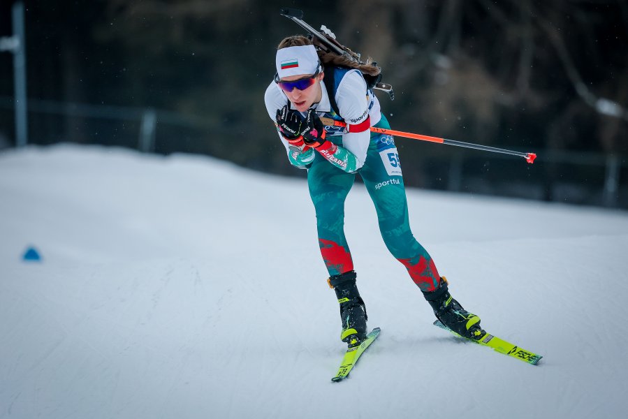 Биатлон спринт 7 5 км при жените на Зимните олимпийски1