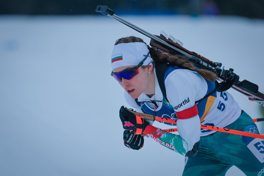 Биатлон спринт 7 5 км при жените на Зимните олимпийски1