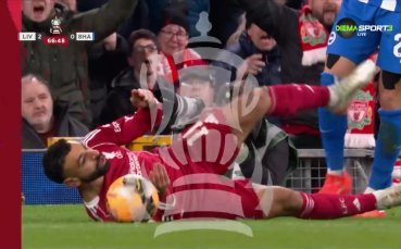 Мохамед Салах направи 3:0 за Ливърпул от дузпа