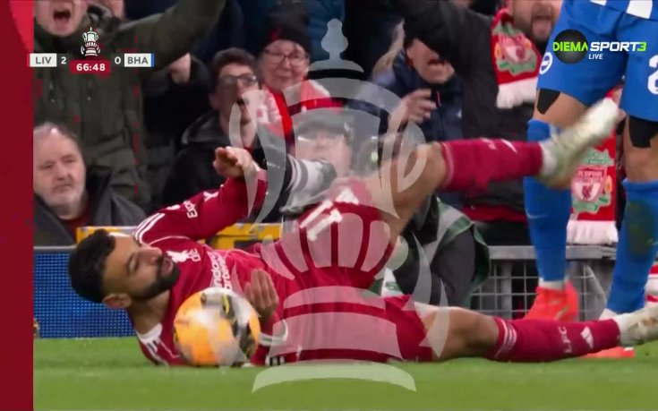 Мохамед Салах направи 3:0 за Ливърпул от дузпа