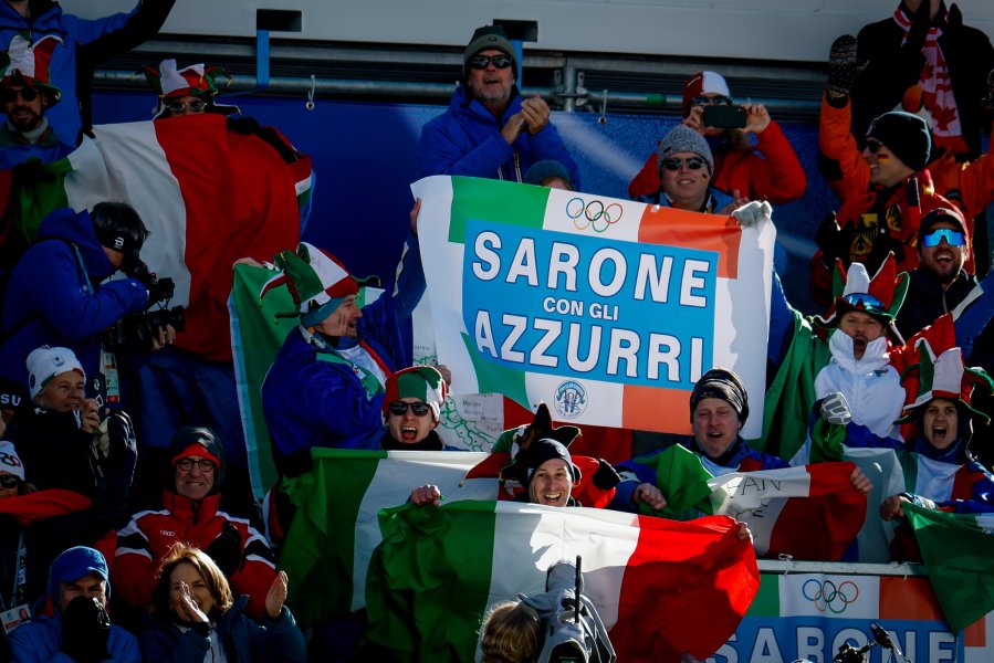 Гигантски слалом за жени с участието на Анина Цурбриген в1