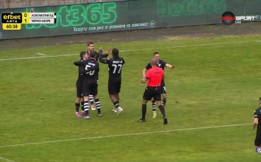 Локо Пд се пропука, Георги Лазаров изведе Черно море напред