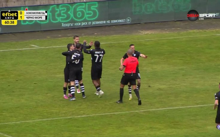 Локо Пд се пропука, Георги Лазаров изведе Черно море напред