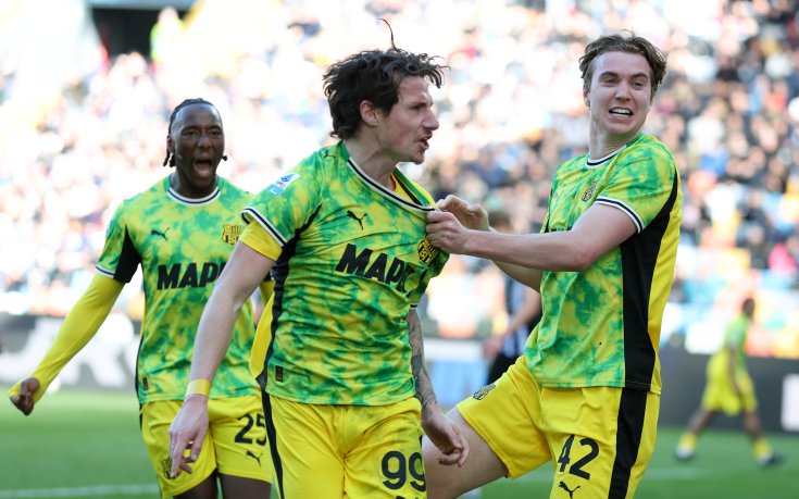 Сасуоло обърна Удинезе за две минути