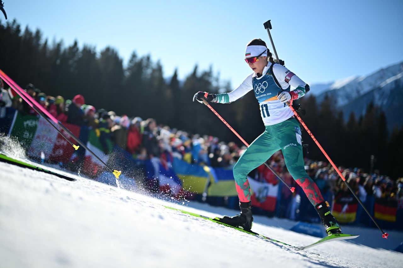 Лора Христова със 7-о място в биатлона на Олимпиада