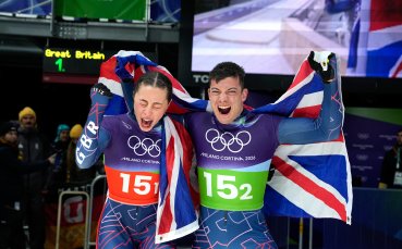 Великобритания при смесените отбори в скелетона