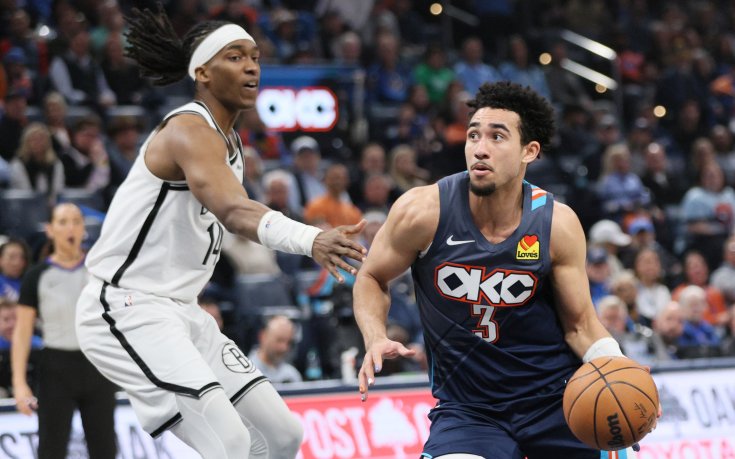 Оклахома сломи Бруклин дори и без Шей Гилджъс-Александър