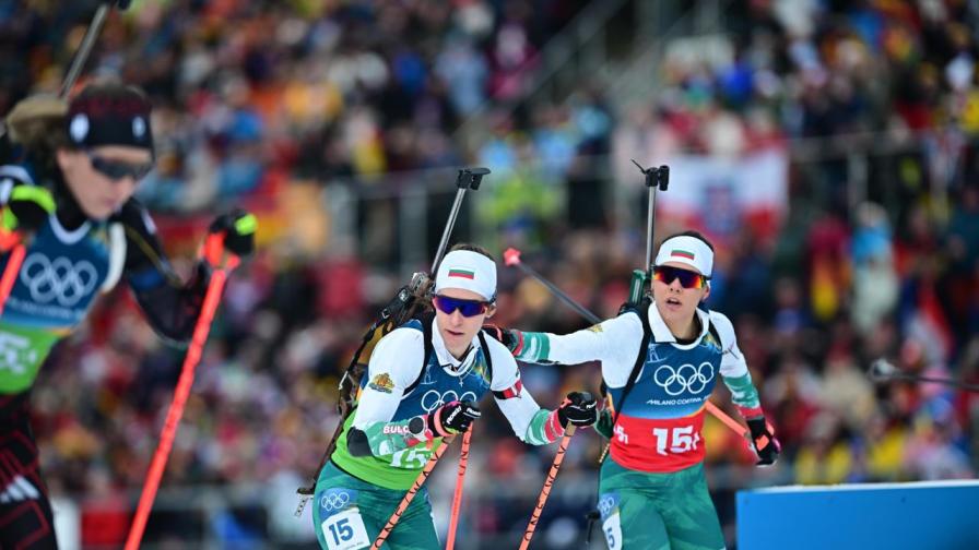 Лора Христова с 14-о място в масовия старт по биатлон на Олимпиадата, Милена Тодорова е 20-а