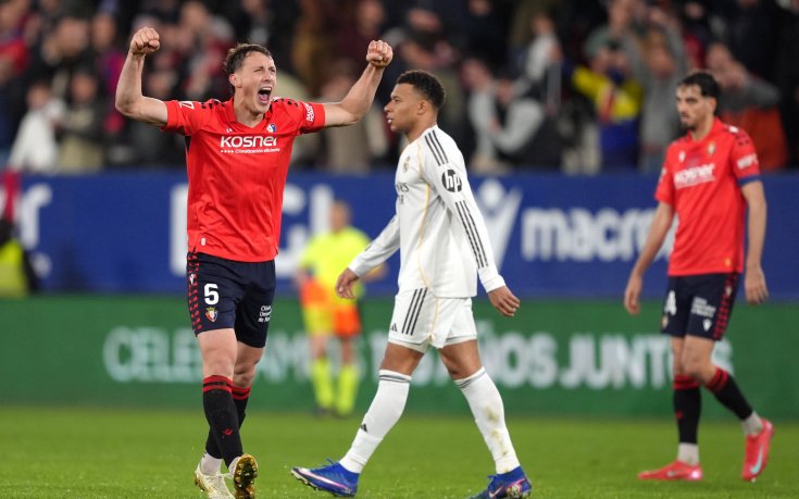 Реал Мадрид стъпи накриво - Осасуна разплака 