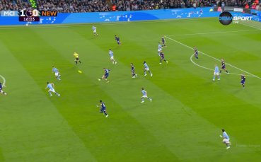 Манчестър Сити - Нюкасъл 2:1 /първо полувреме/