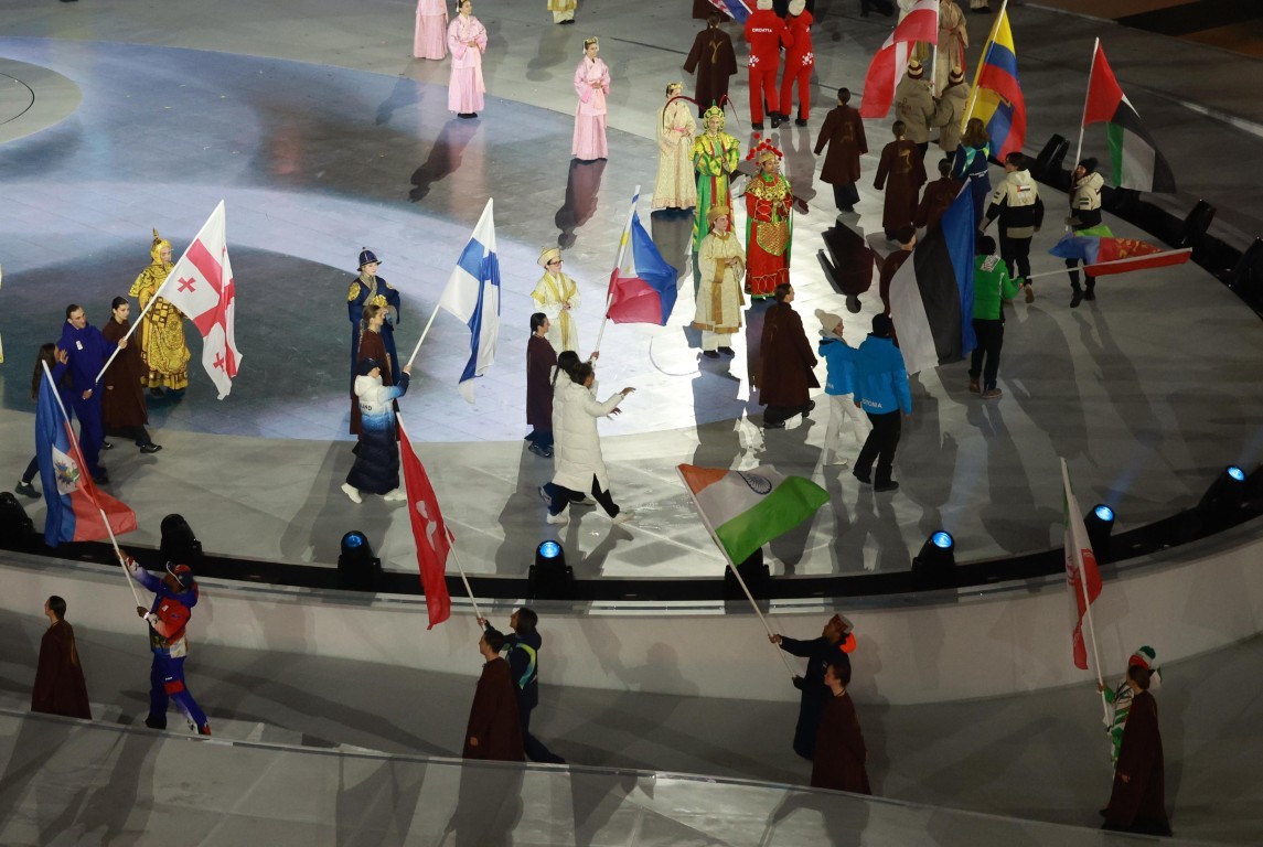 <p>Закриване на Зимните олимпийски игри в Италия.</p>