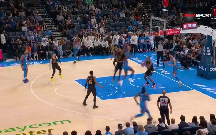 Оклахома Сити Тъндърс - Кливланд Кавалиърс 121:113 /репортаж/