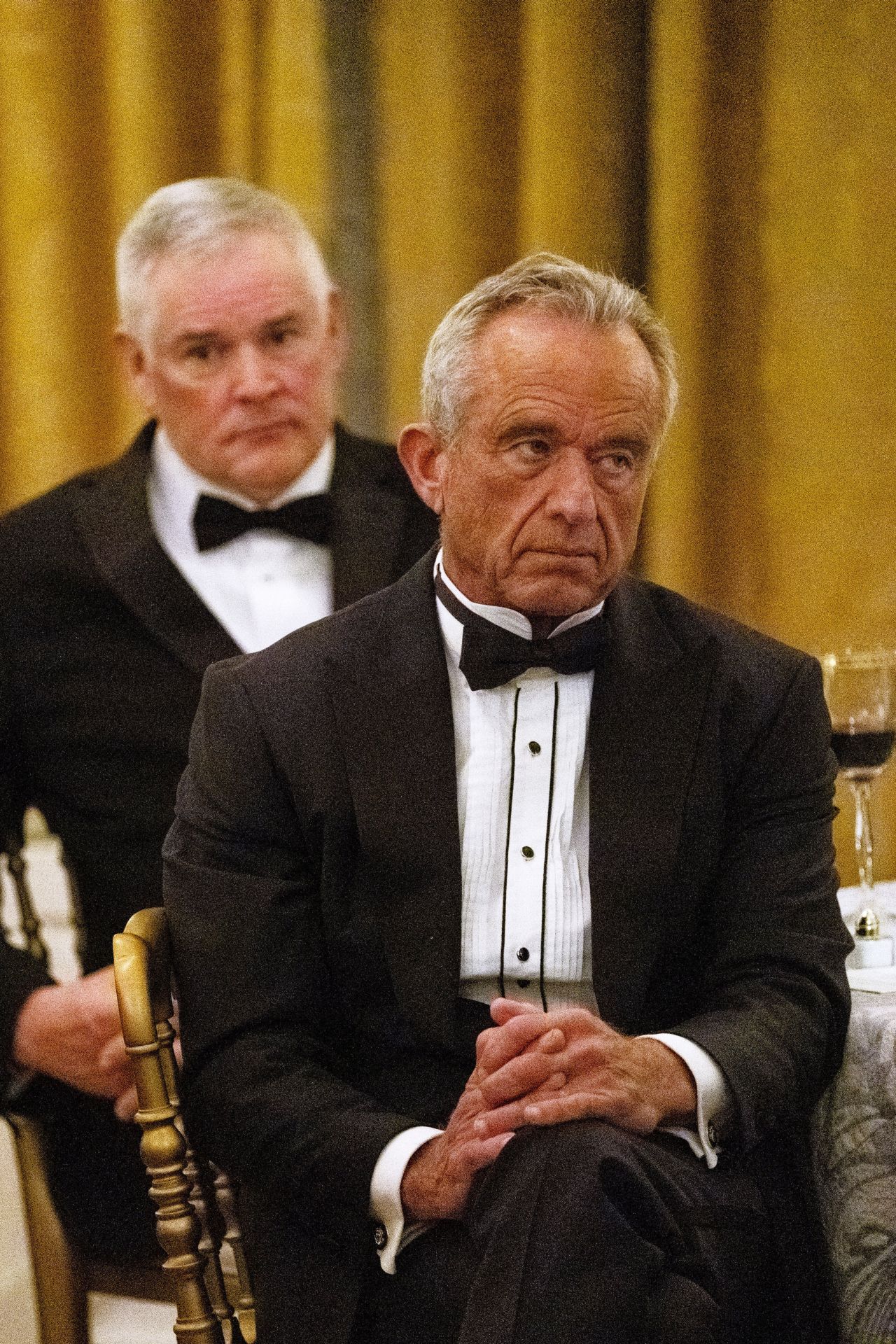 <p>Вечеря под обсада: Тръмп атакува съда и демократите по време на банкет в Белия дом</p>