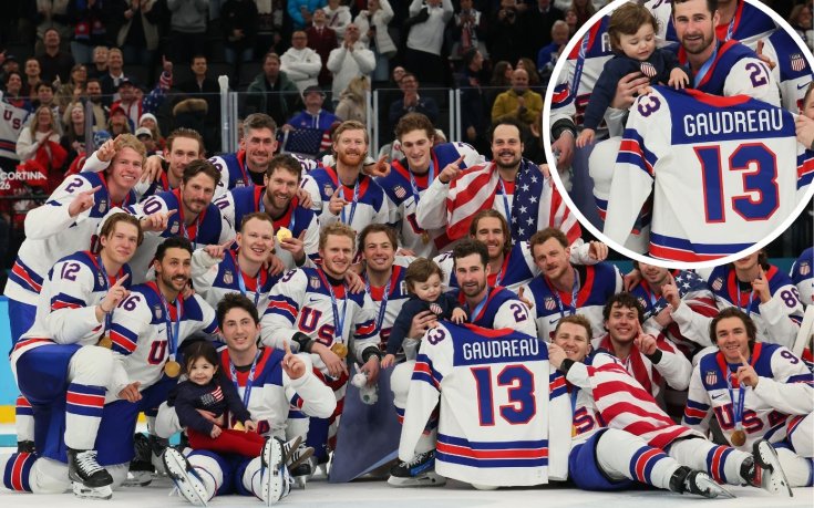 Когато златото е с жест на любов: хокеистите на САЩ отдадоха почит на Годро