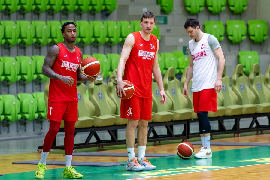 Открита тренировка на националния отбор на България по баскетбол в1