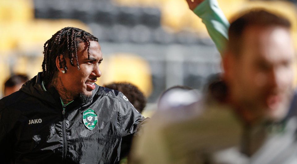 Първа тренировка на Алберто Салидо в Лудогорец1