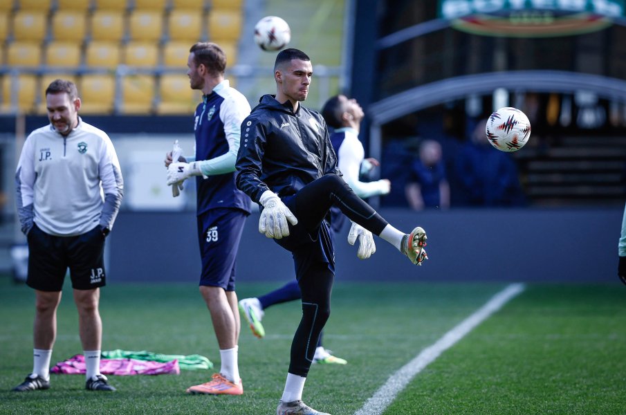 Първа тренировка на Алберто Салидо в Лудогорец1