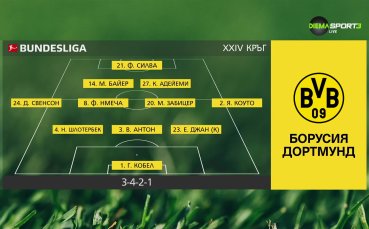 Борусия Дортмунд - Байерн Мюнхен /състави/