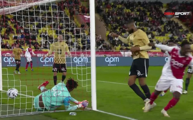 Монако - Анже 2:0 /репортаж/