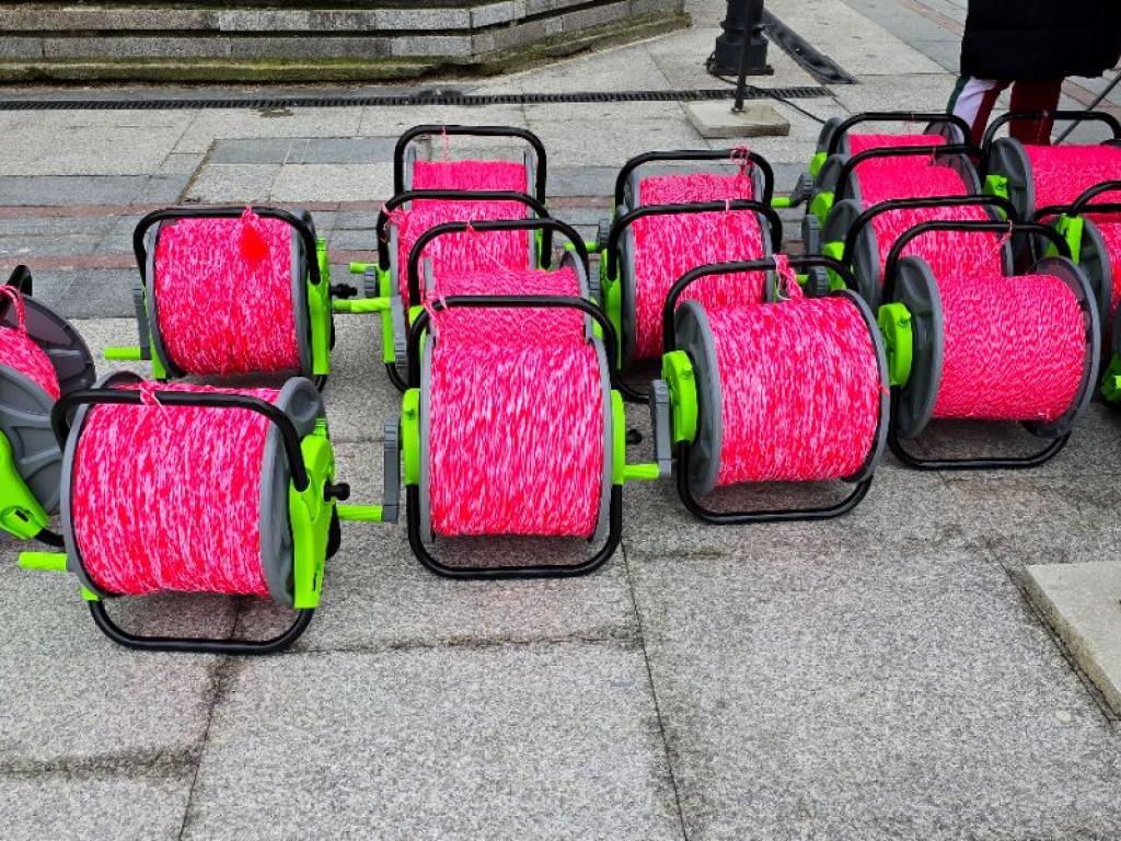 50-километрова мартеница във Видин гони рекорд на 