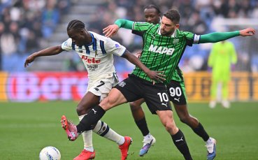 10 от Сасуоло шокираха евробоеца Аталанта