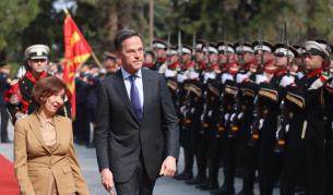 Рюте в Скопие: Северна Македония е верен съюзник