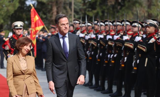 Рюте в Скопие: Северна Македония е верен съюзник