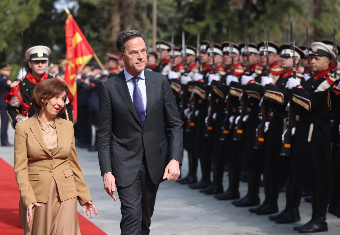 Рюте в Скопие: Северна Македония е верен съюзник