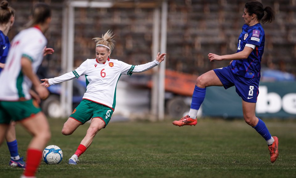 България Хърватия женски футбол1