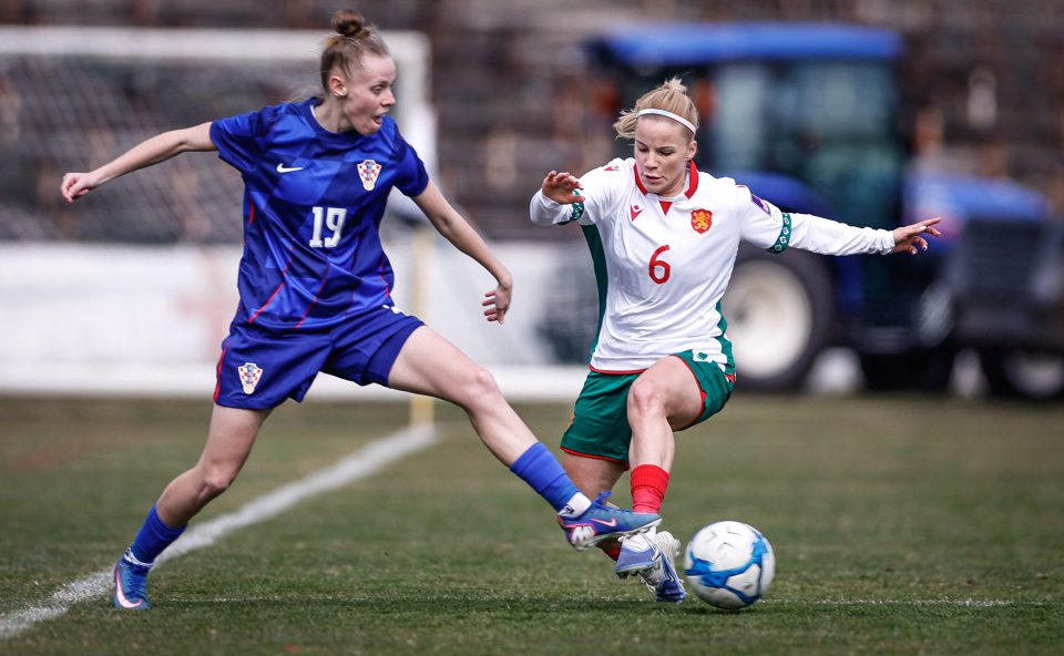 България Хърватия женски футбол1
