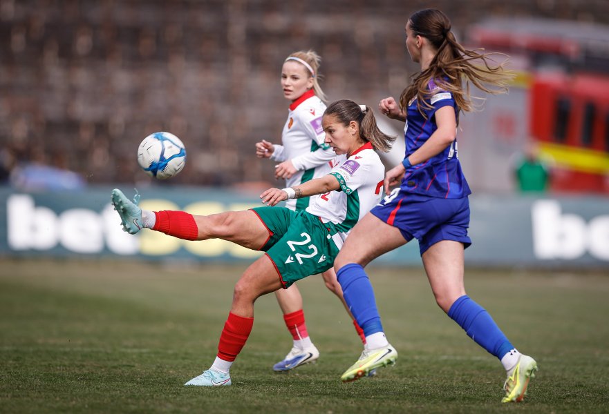 България Хърватия женски футбол1