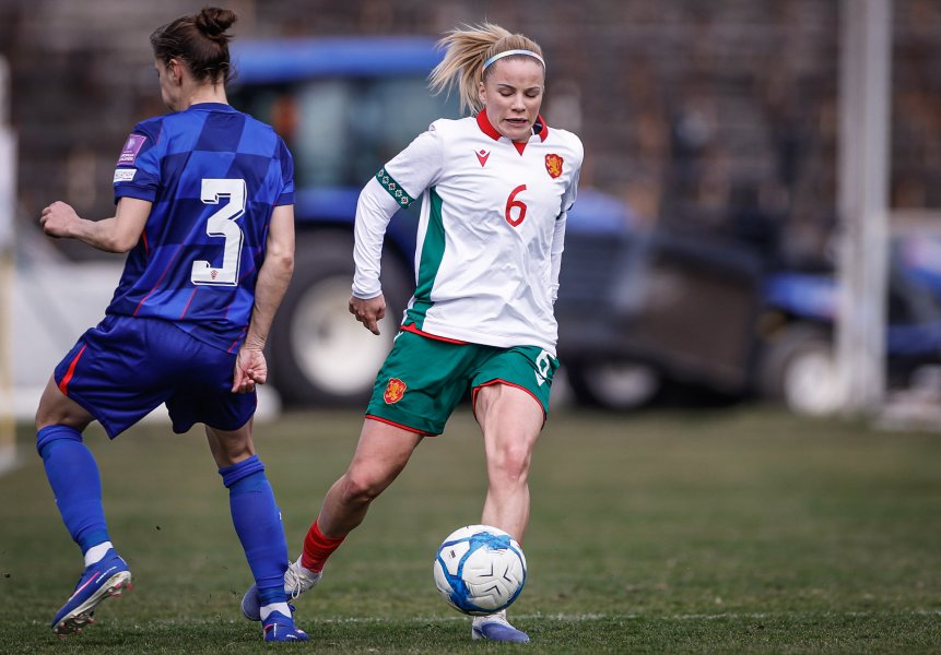 България Хърватия женски футбол1