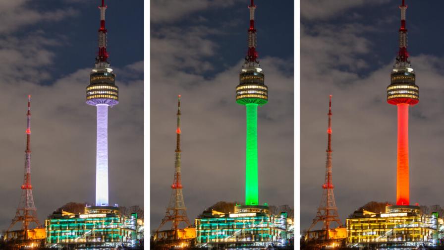 Сеул грейна с цветовете на България