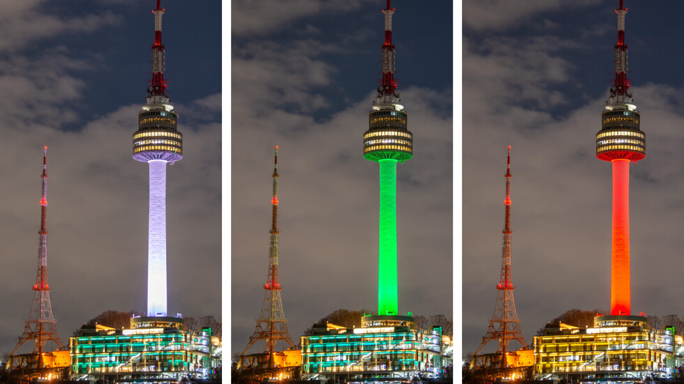 Сеул грейна с цветовете на България