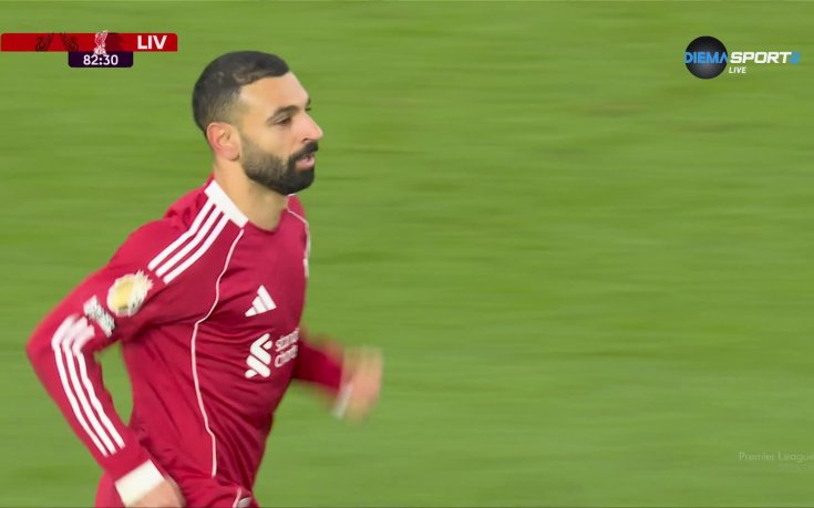 Мохамед Салах изравни за Ливърпул с първия си гол във ВЛ от ноември насам (видео)