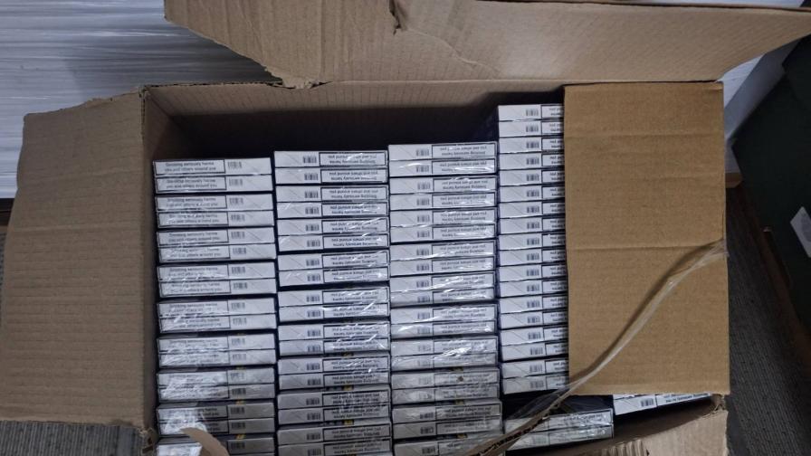 Хванаха украинец с цигари без бандерол за над милион евро