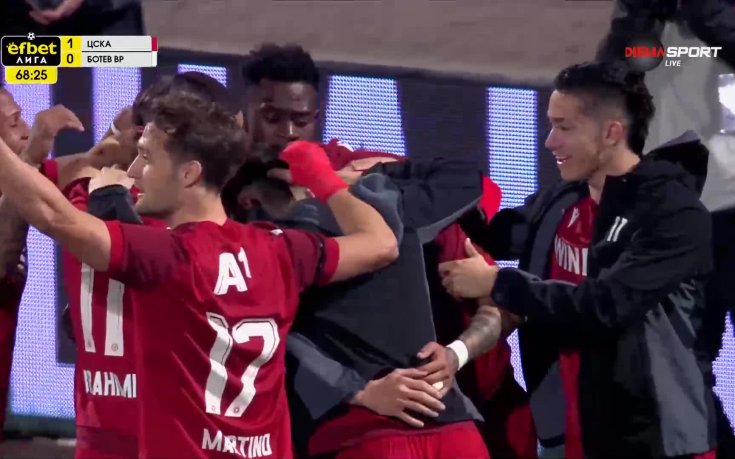 ЦСКА - Ботев Враца 1:0 /репортаж/