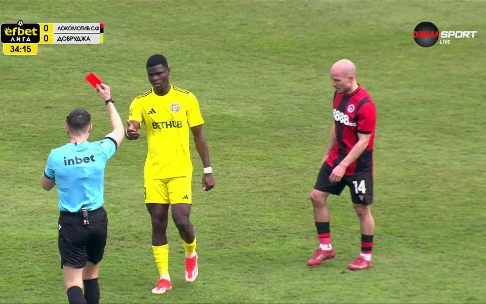 Червен картон в 