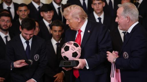 Доналд Тръмп посрещна Меси в Белия дом