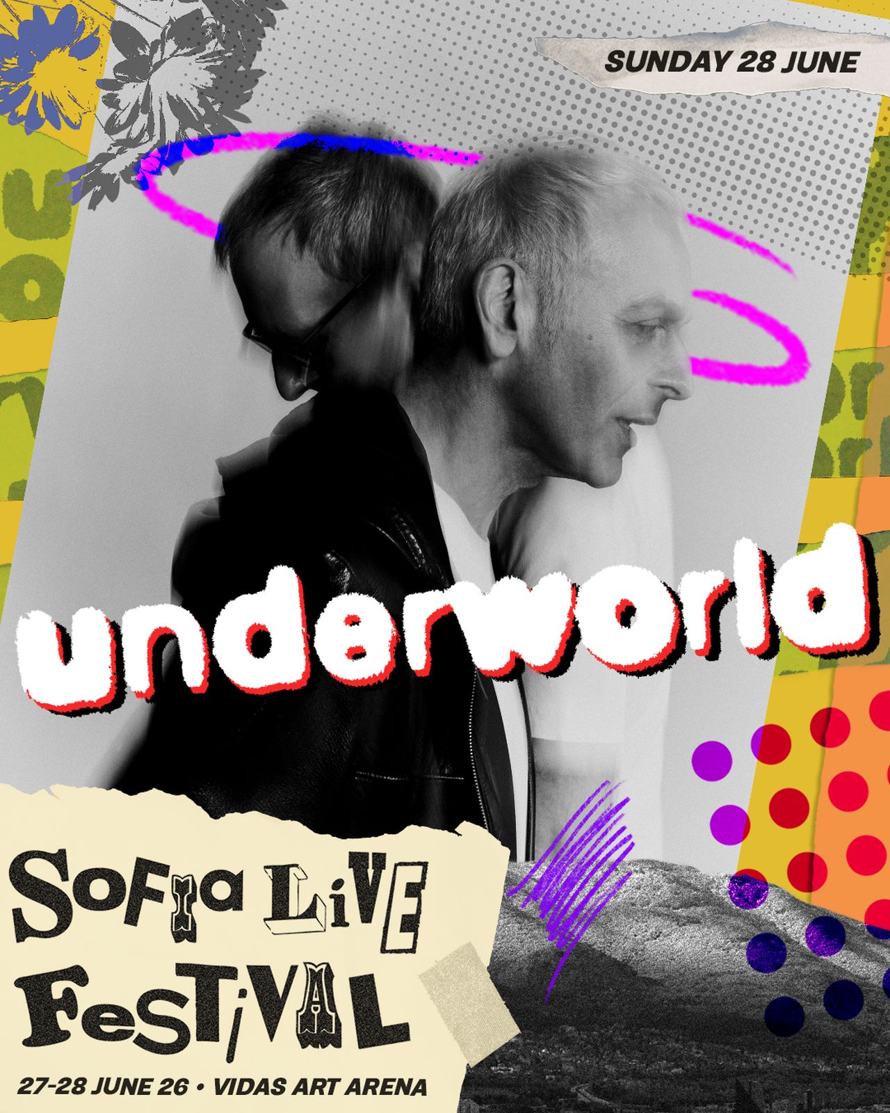 Електронните легенди Underworld оглавяват втория ден на Sofia Live Festival 2026