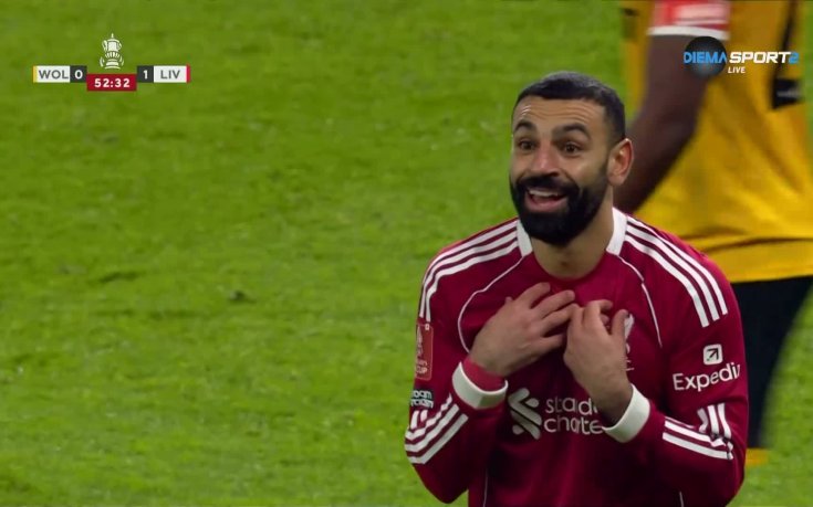 Салах удвои за Ливърпул срещу Уулвс (видео)